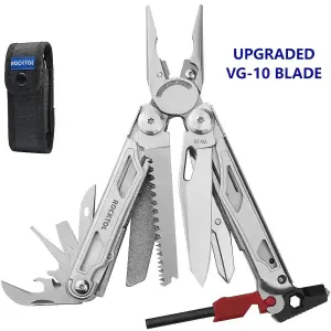 Rocktol 22 Fonksiyonlu Multitool Pense Kılıflı