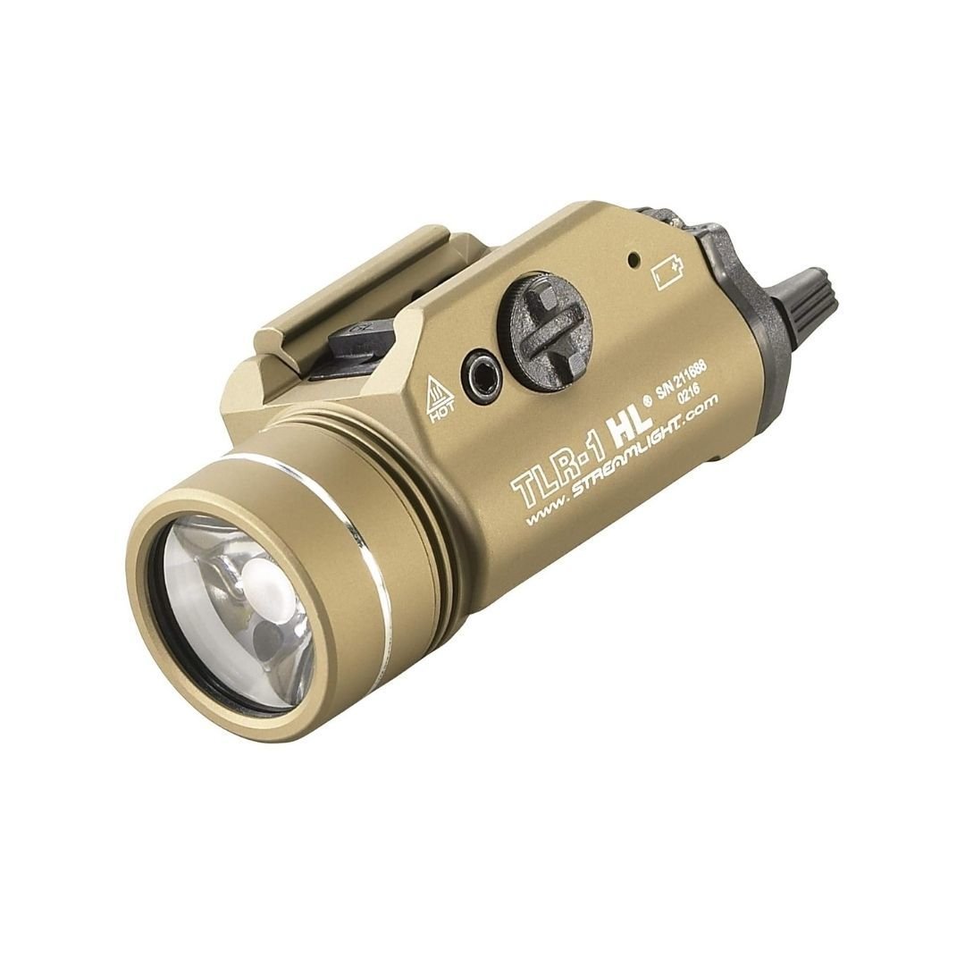 Streamlight TLR-1 HL 1000 Lümen Taktiksel Tabanca Feneri (Flat Dark Earth Brown)