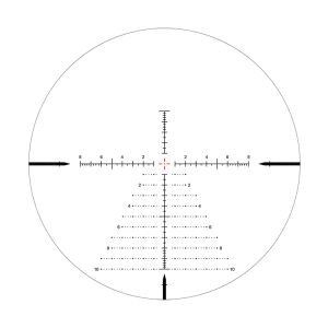 Nutrek COPPERTAG 5-25x56 FFP IR Tüfek Dürbünü