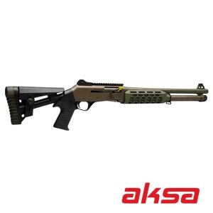Aksa Crossfire S4 Extreme Tan - Yeşil Av Tüfeği