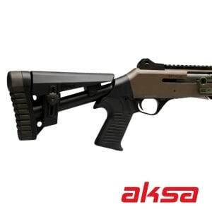 Aksa Crossfire S4 Extreme Tan - Yeşil Av Tüfeği