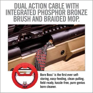 REAL AVID Bore Boss® .308CAL/7.62MM/.30CAL WORLD’S EASIEST BORE CLEANER Namlu Temizleyici