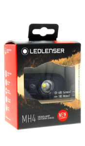 Ledlenser MH4 Siyah Kafa Feneri