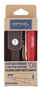 OPINEL INOX KIRMIZI SAP 8 NO CAKI (001890)