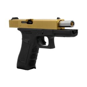 We Glock 17 Gen3 Titanium  Airsoft Tabanca -  Gold