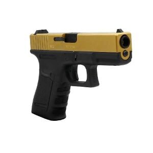 We Glock 19 Gen3 Titanium Airsoft Tabanca - Gold