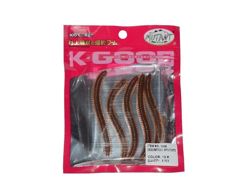 Mutant 3506 Spin Forte 75cm Aromalı LRF Silikon Suni Yem 5li Set