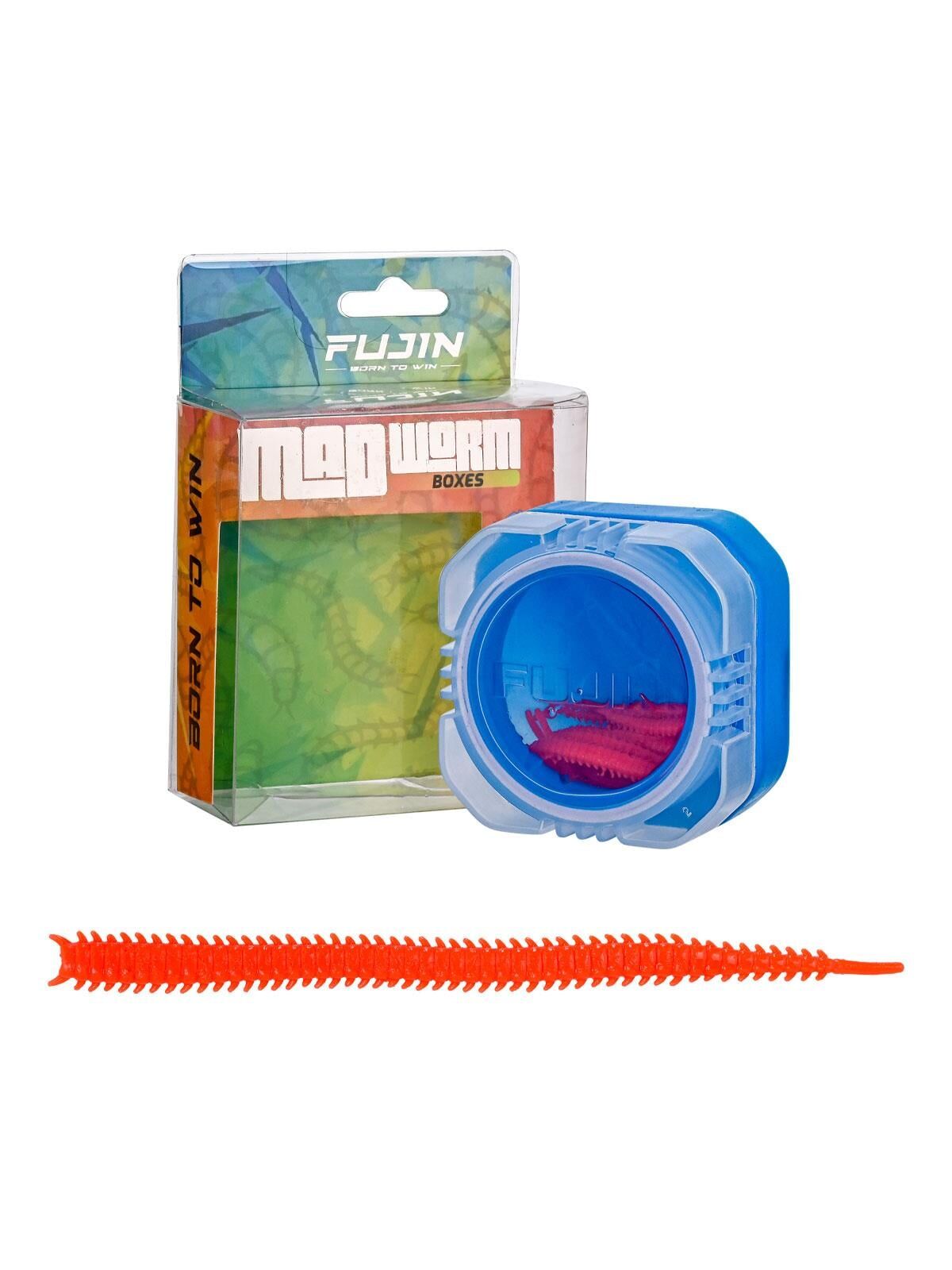 Fujin Mad Worm 7cm LRF Silikonu - Turuncu