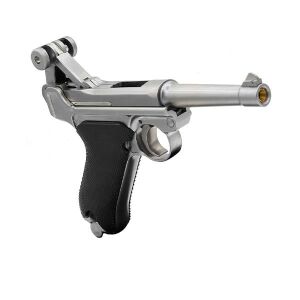We Luger Parabellum P08 Airsoft Tabanca - Silver