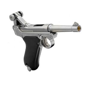 We Luger Parabellum P08 Airsoft Tabanca - Silver