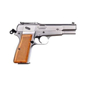 We Browning Ahşap Dipçikli Airsoft Tabanca - Gümüş