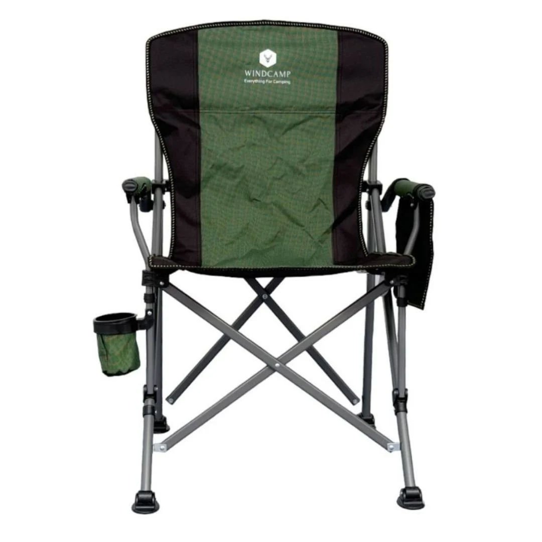 Windcamp Katlanır Kamp Sandalyesi Lüx - Yeşil