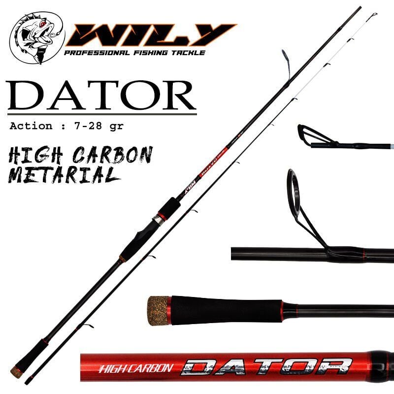 Wily Dator Spin Kamış 270 cm 7-28 gr