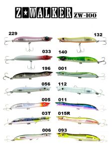 Fujin Z-Walker 100mm 11gr Su Üstü Maket Balık