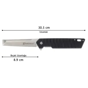 Smith Wesson® 24/7 Katlanır Satır Tipi Çakı - 1193141