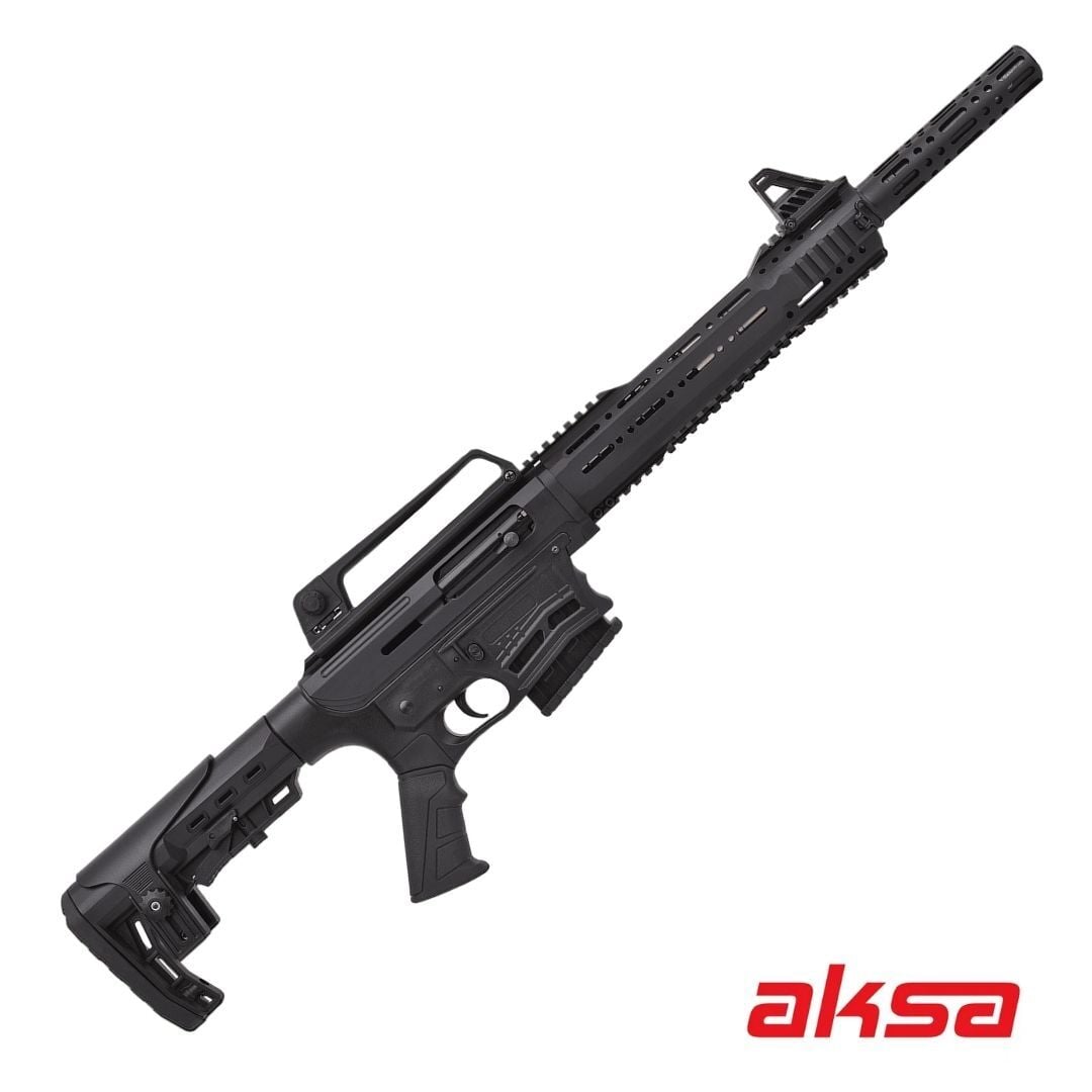 Aksa Arms CF-12 Siyah Şarjörlü Otomatik Av Tüfeği