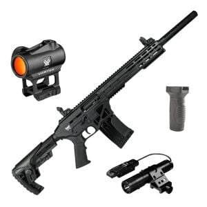 Axor Arms MF-3 Elite Set - Vortex Triumph Red Dot + Dikey Tutamak + Skywoods 1200 Lümen Tüfek Feneri