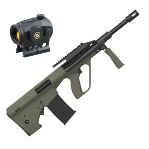 Serengeti AUG 12 Mud Green Bullpup + Vector Optics Scrapper 1x25 Gen II Kampanyalı Set