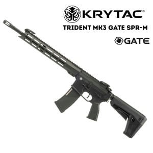 KRYTAC Trident MK3 GATE SPR-M SIYAH (M-LOK) AEG Airsoft Tüfek