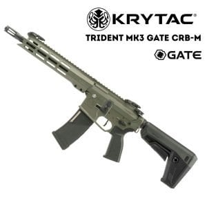 KRYTAC Trident MK3 GATE CRB-M FG (M-LOK) AEG Airsoft Tüfek - HAKİ YEŞİL