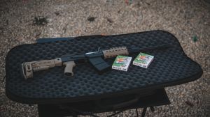 Tam Siyah Tüfek Taşıma Çantası