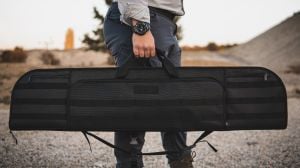 Tam Siyah Tüfek Taşıma Çantası