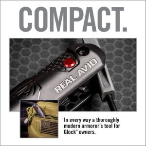 REAL AVID 4-In-1 Tool™ For Glock* Push Buton specific tools.