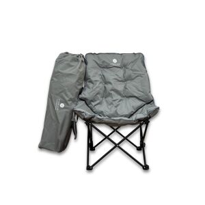 Windcamp Katlanır Kamp Sandalyesi (Bel Korunaklı) - Gri