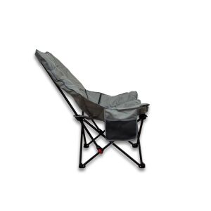 Windcamp Katlanır Kamp Sandalyesi (Bel Korunaklı) - Gri