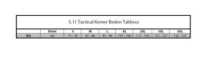 5.11 1.25'' KELLA BELT KEMER