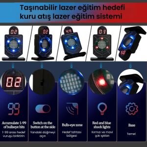 Gray Hill Taşınabilir Lazer Elektronik Hedef Antremanı