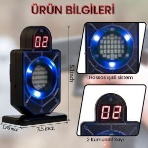 Gray Hill Taşınabilir Lazer Elektronik Hedef Antremanı