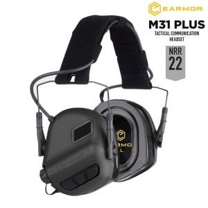 Opsmen Earmor M31 Plus Siyah (Black) Elektronik Atış Kulaklığı