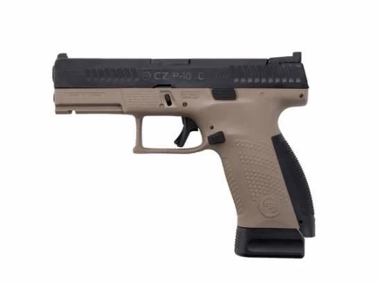 Asg Cz P-10C Co2 Gas Blowback Airsoft Tabanca - Çift Tonlu Siyah/FDE