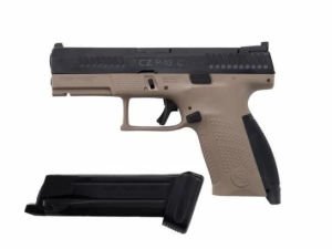 Asg Cz P-10C Co2 Gas Çift Tonlu Siyah/FDE Blowback Airsoft Tabanca -  19923