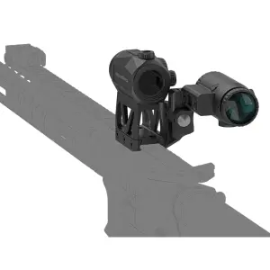 Vector Optics Scrapper 1x25 MRT Red Dot & Paragon 3x Magnifier Entegre Tek Parça Picatinny Montaj SET