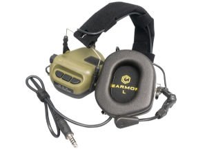 Opsmen Earmor M32 Plus Haki Yeşil Elektronik Atış Kulaklığı
