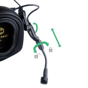 Opsmen Earmor M32 Plus Haki Yeşil Elektronik Atış Kulaklığı
