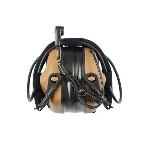 Opsmen Earmor M32 Plus Kahverengi (Coyote Brown) Elektronik Atış Kulaklığı