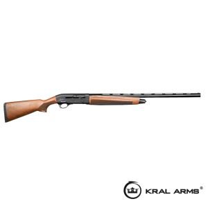 Kral Arms A12 Magnum Ahşap Parlak Kundak Yarı Otomatik Av Tüfeği
