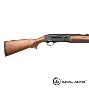Kral Arms A12 Magnum Ahşap Parlak Kundak Yarı Otomatik Av Tüfeği