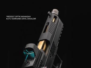 Asg Cz P09 Optic Co2 Gas Blowback Airsoft Tabanca - Siyah