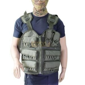 Single Sword Taktik Avcı Yeleği - Yeşil