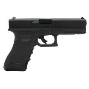 We Glock 17 Gen3 Siyah + Green Gas + 0.20gr BB + Taşıma Çantası + Atış Gözlüğü