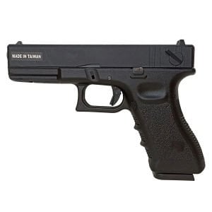 Kjw Glock 18 G18 Siyah + Green Gas + 0.20gr BB + Taşıma Çantası + Atış Gözlüğü