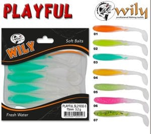 Wily Playful Silikon Yem 7.5 cm 3.2 gr