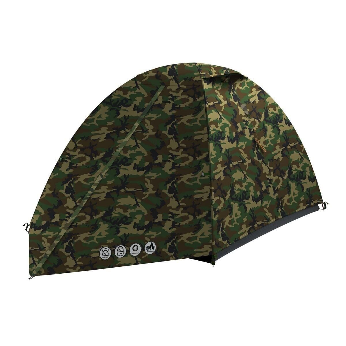 HUSKY Bizam Army 2 Kişilik Çadır (Kamuflaj)