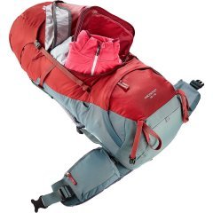 Deuter Aircontact 45 + 10 Çanta lava-teal lava-teal