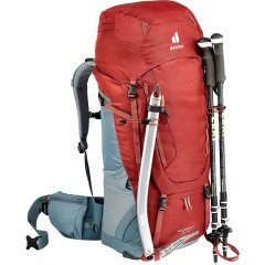 Deuter Aircontact 45 + 10 Çanta lava-teal lava-teal