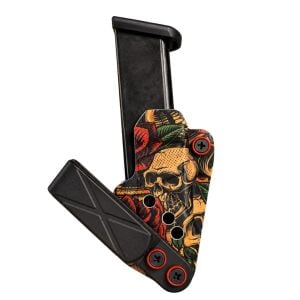 Kydex Kurukafa Desenli Universal Tekli Şarjör Kılıfı